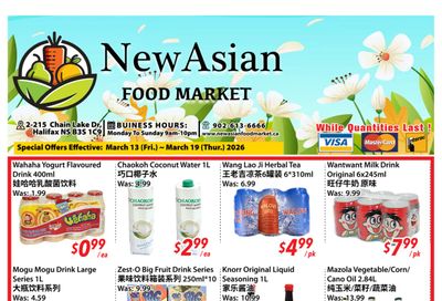 New Asian Food Market Flyer March 13 to 19