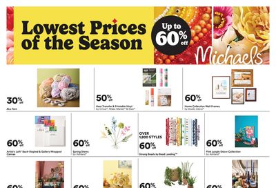 Michael's Flyer March 13 to 19