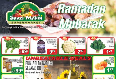 Sabzi Mandi Supermarket (Lower Mainland) Flyer March 13 to 18