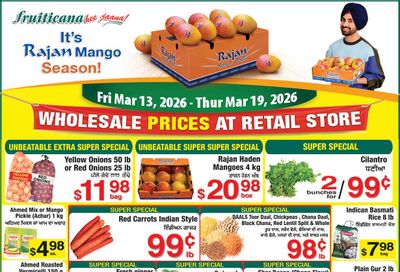 Fruiticana (Edmonton) Flyer March 13 to 19