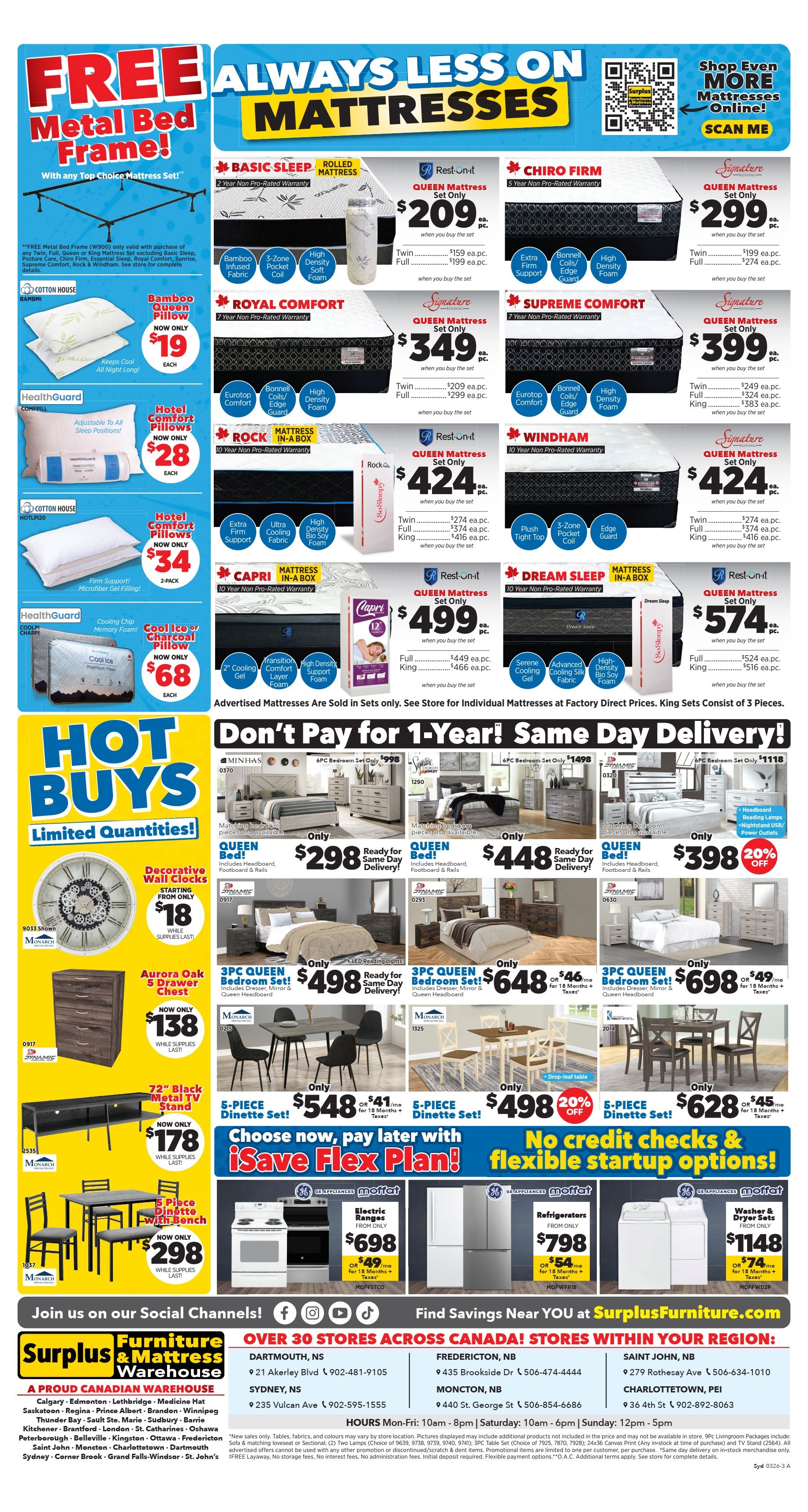 Surplus Furniture & Mattress Warehouse (Sydney) Flyer March 16 to April 5