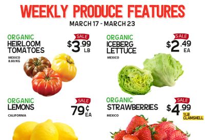 Pomme Natural Market Weekly Produce Flyer March 17 to 23