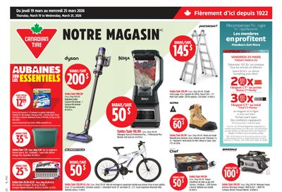 Canadian Tire (QC) Flyer March 19 to 25