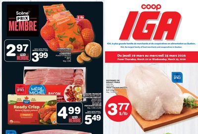 Coop IGA (QC) Flyer March 19 to 25