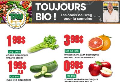 Marches Tau Produce Flyer March 16 to 22