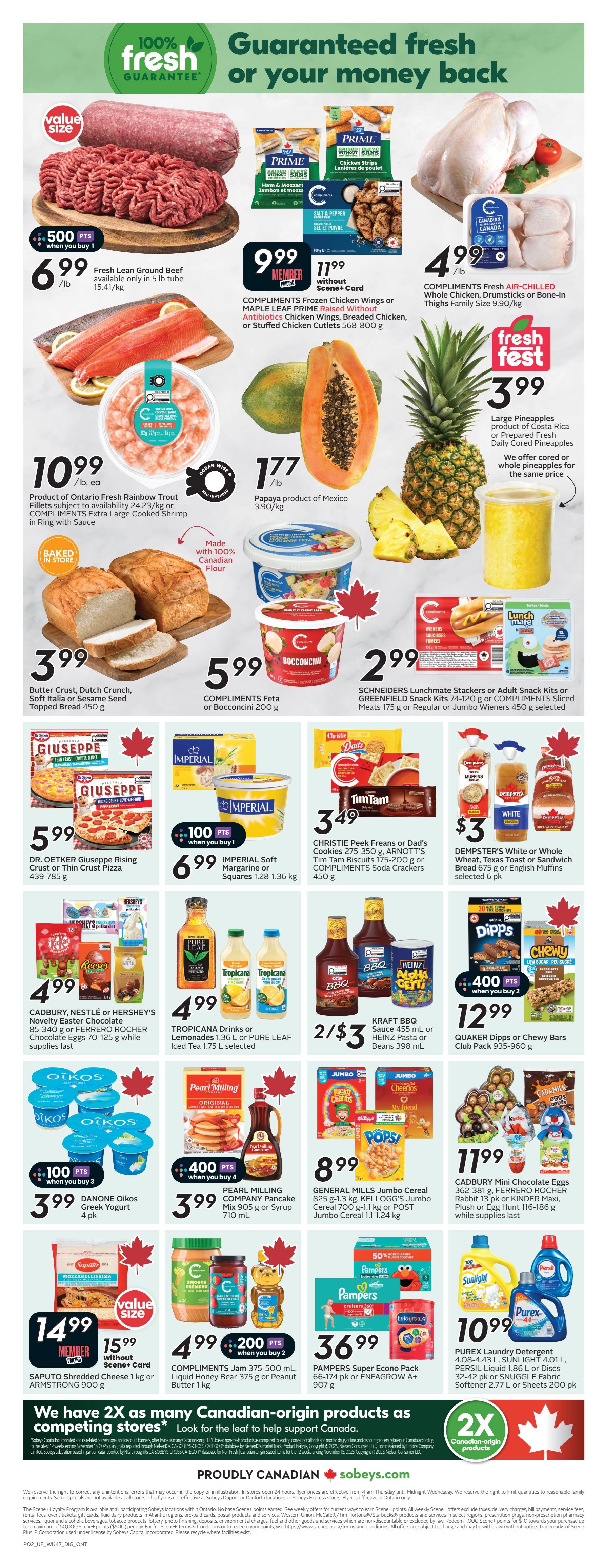 Sobeys Urban Fresh Flyer March 19 to 25