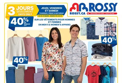 Rossy Flyer March 19 to 25