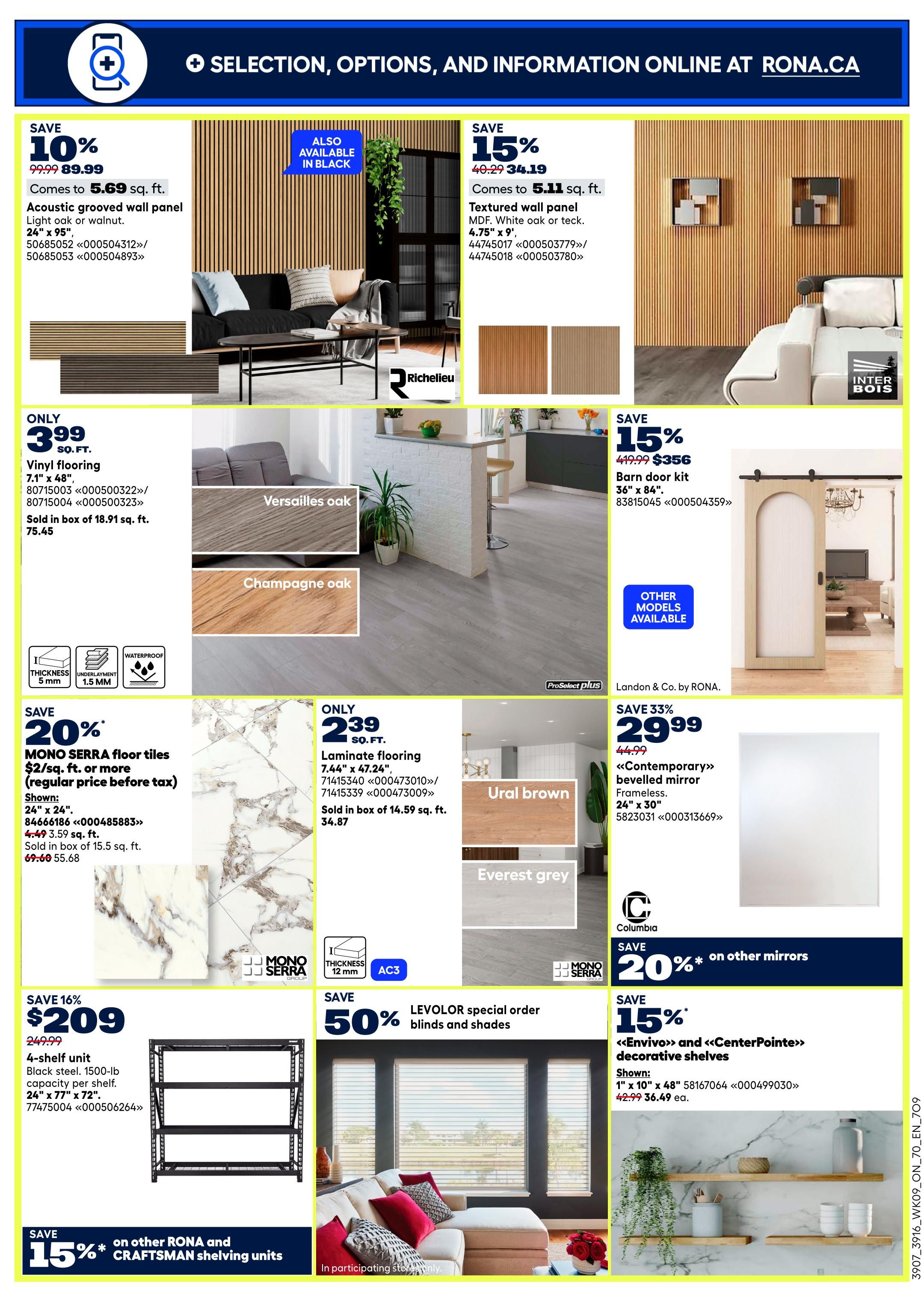 Rona & Rona+ (ON) Flyer March 26 to April 1