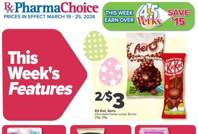 PharmaChoice (BC, AB, SK & MB) Flyer March 19 to 25