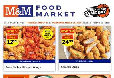 M&M Food Market (Atlantic, ON & West) Flyer March 19 to 25