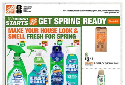 Home Depot (ON) Flyer March 19 to April 1