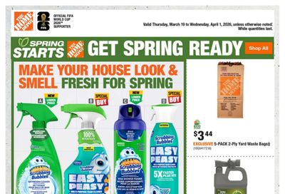 Home Depot (BC) Flyer March 19 to April 1