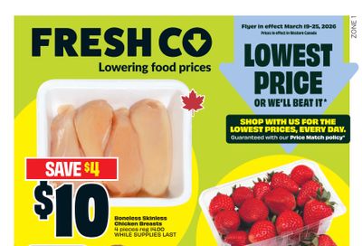 FreshCo (West) Flyer March 19 to 25