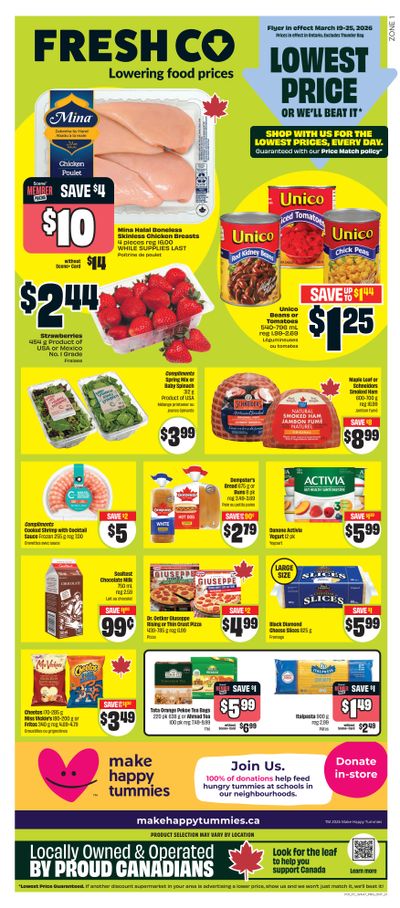 FreshCo (ON) Flyer March 19 to 25