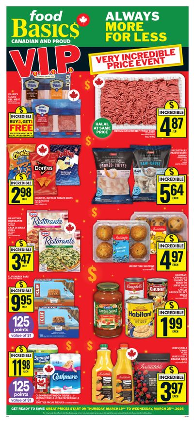 Food Basics Flyer March 19 to 25