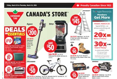 Canadian Tire (ON) Flyer March 20 to 26