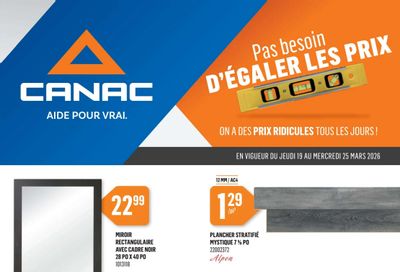 Canac Flyer March 19 to 25