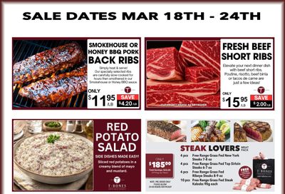 T-Bone's Flyer March 18 to 24