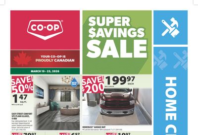 Co-op (West) Home Centre Flyer March 19 to 25
