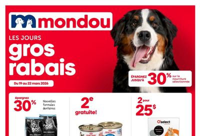 Mondou Flyer March 19 to 22