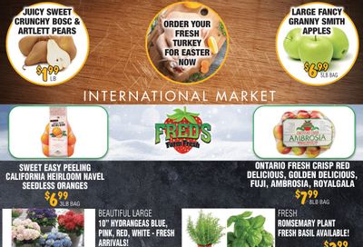 Fred's Farm Fresh Flyer March 18 to 24
