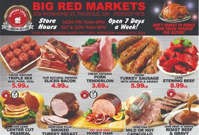 Big Red Markets Flyer March 19 to 25