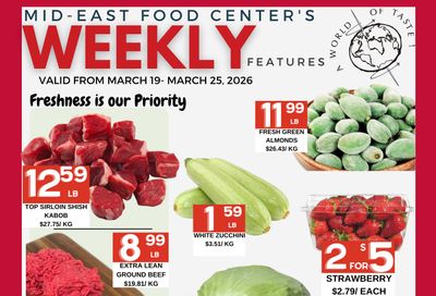 Mid-East Food Centre Flyer March 19 to 25