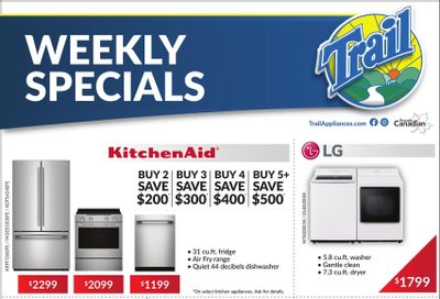 Trail Appliances (AB & SK) Flyer March 19 to 25