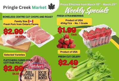 Pringle Creek Market Flyer March 19 to 25
