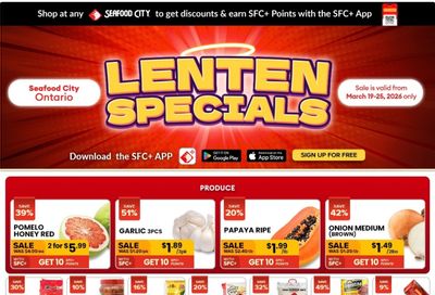 Seafood City Supermarket (ON) Flyer March 19 to 25