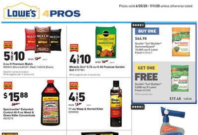 Lowe's Weekly Ad & Flyer June 25 to July 9