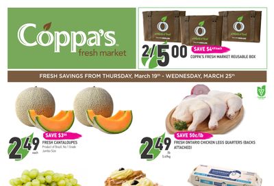 Coppa's Fresh Market Flyer March 19 to 25