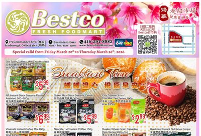 BestCo Food Mart (Scarborough) Flyer March 20 to 26