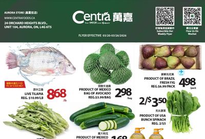 Centra Foods (Aurora) Flyer March 20 to 26