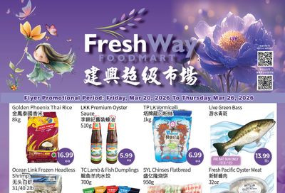 FreshWay Foodmart Flyer March 20 to 26