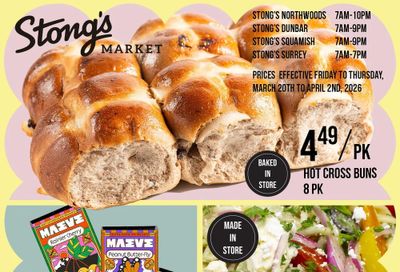 Stong's Market Flyer March 20 to April 2