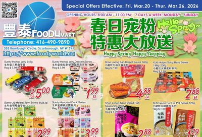 FoodyMart (Warden) Flyer March 20 to 26