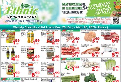 Ethnic Supermarket (Milton) Flyer March 20 to 26