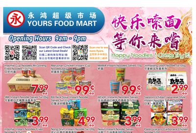 Yours Food Mart Flyer March 20 to 26