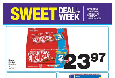 Wholesale Club (West) Sweet Deal of the Week Flyer June 25 to 30