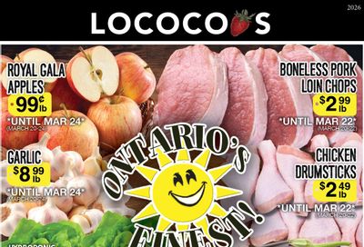 Lococo's Flyer March 20 to 24