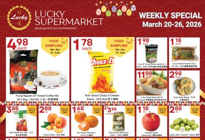 Lucky Supermarket (Edmonton) Flyer March 20 to 26