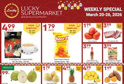 Lucky Supermarket (Winnipeg) Flyer March 20 to 26