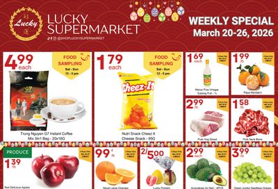 Lucky Supermarket (Surrey) Flyer March 20 to 26