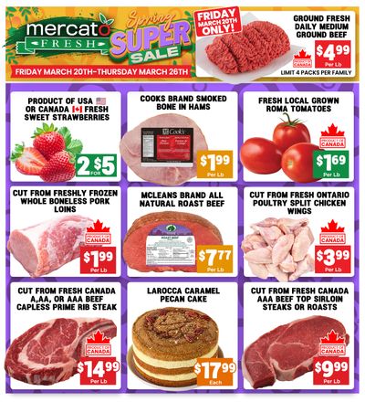 Mercato Fresh Flyer March 20 to 26
