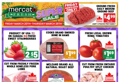 Mercato Fresh Flyer March 20 to 26
