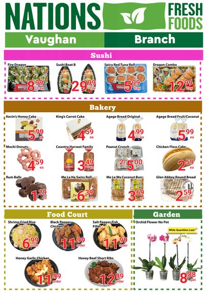 Nations Fresh Foods (Vaughan) Flyer March 20 to 26