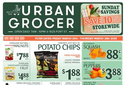 Urban Grocer Flyer March 20 to 26