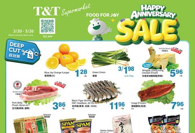 T&T Supermarket (BC) Flyer March 20 to 26