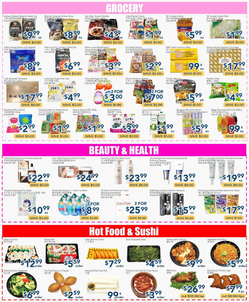 Oceans Fresh Food Market (Mississauga) Flyer March 20 to 26